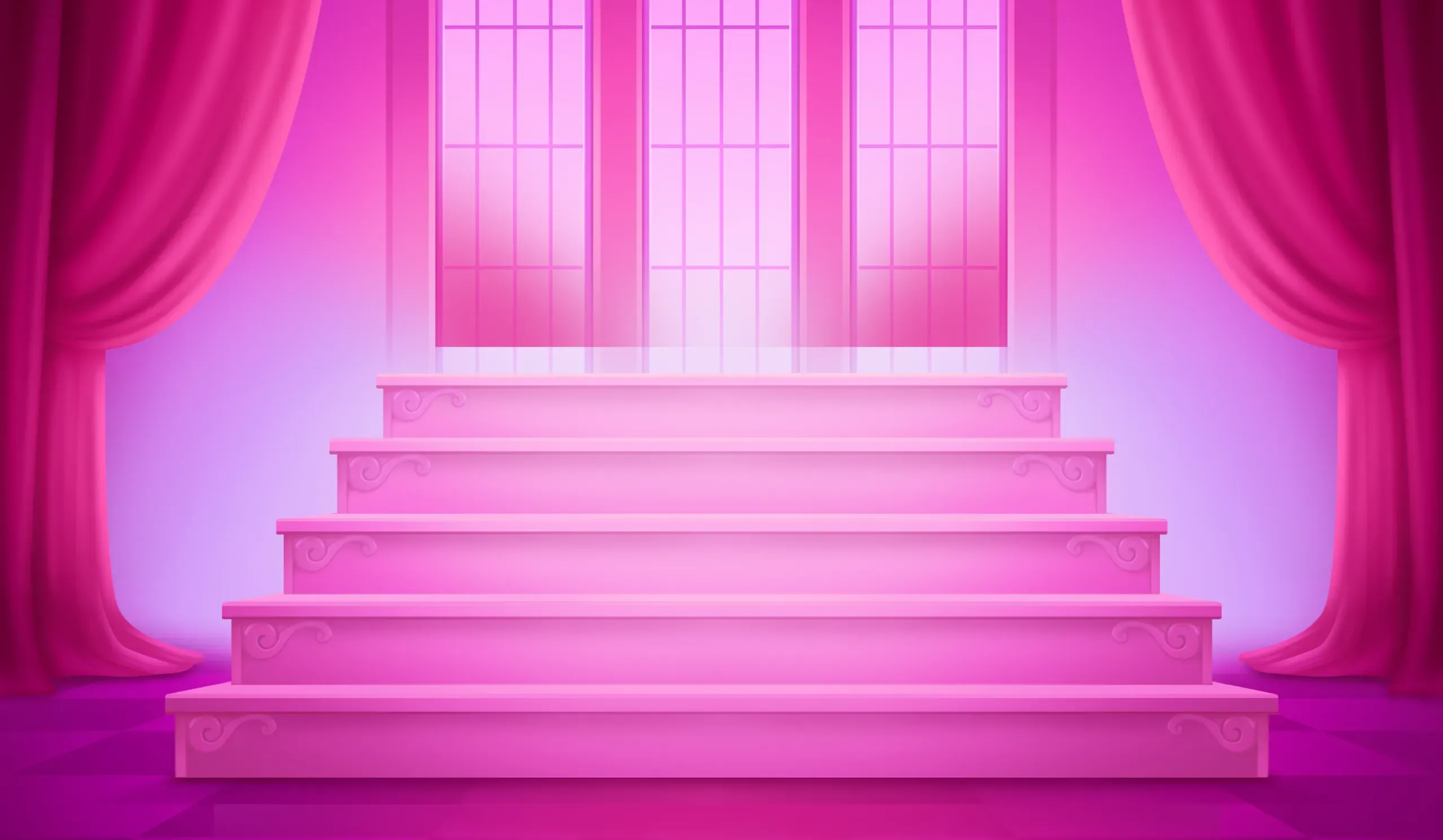 3 Luxury Piggies - banner background desktop